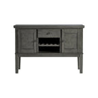 Bahut de salle à manger gris antique Hallanden - 56W x 18D x 39H
