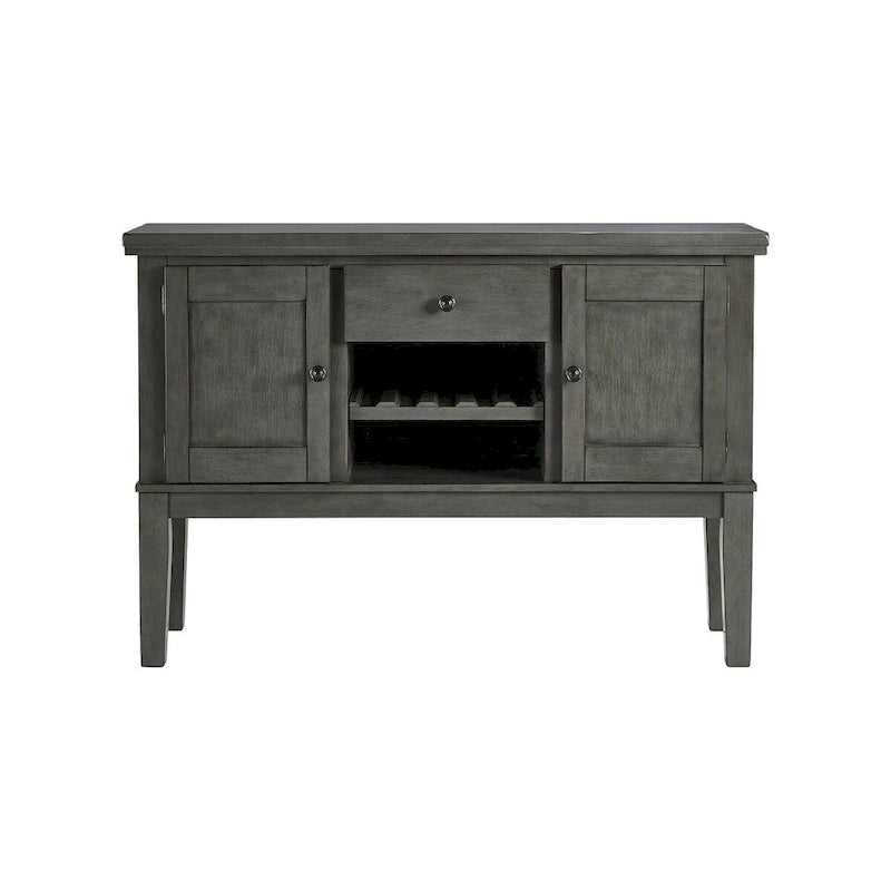 Bahut de salle à manger gris antique Hallanden - 56W x 18D x 39H