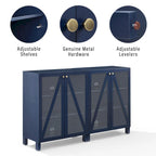 Ensemble de 2 meubles de rangement multimédia Crosley Cassai