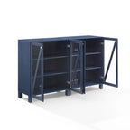 Ensemble de 2 meubles de rangement multimédia Crosley Cassai