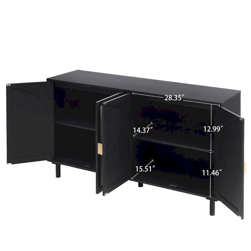 Meuble à 4 portes, pour Chambre, Salon, Bureau