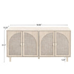 Meuble à 4 portes, pour Chambre, Salon, Bureau