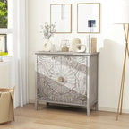 Meuble 2 portes, mobilier américain, convient pour chambre, salon, bureau