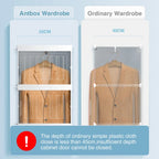 Penderies portables pour chambre à coucher, Organisateur de rangement, Commode à vêtements, Organisateur de rangement pour placard