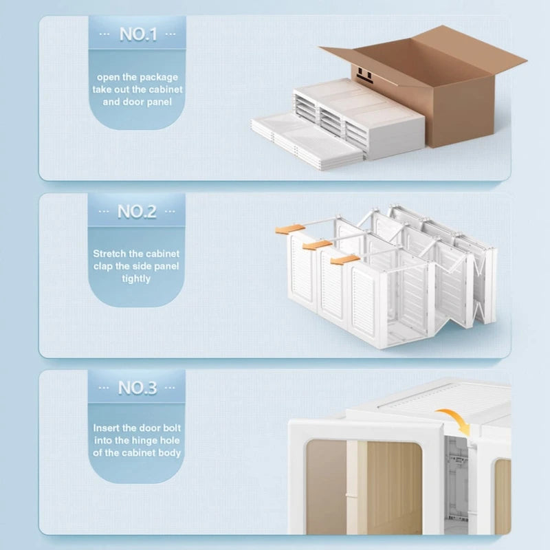 Penderies portables pour chambre à coucher, Organisateur de rangement, Commode à vêtements, Organisateur de rangement pour placard
