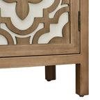 Cabinet 2 portes sculpté à la main