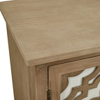 Cabinet 2 portes sculpté à la main