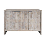 Meuble d'appoint style ferme, buffet en bois à 3 portes