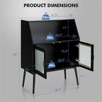 Armoire de rangement buffet - 16P x 31,5L x 40H