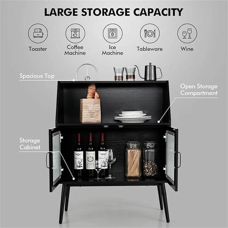 Armoire de rangement buffet - 16P x 31,5L x 40H