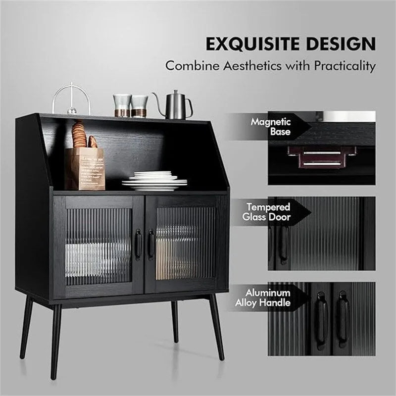 Armoire de rangement buffet - 16P x 31,5L x 40H
