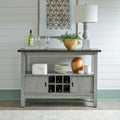 Bahut Newport gris fumé en carbone