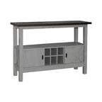 Bahut Newport gris fumé en carbone