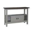 Bahut Newport gris fumé en carbone