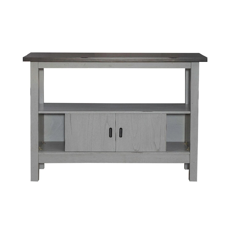 Bahut Newport gris fumé en carbone