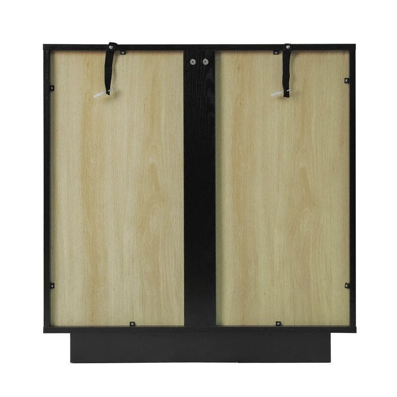 2 meubles de rangement avec portes vitrées pour le salon, la salle à manger, le bureau