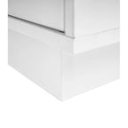 2 meubles de rangement avec portes vitrées pour le salon, la salle à manger, le bureau