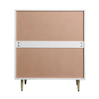 Commode haute en bois à 4 tiroirs