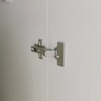 Armoire de chambre autonome à 2 portes avec tringle à vêtements