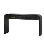 Ensemble unique de trois meubles sectionnels rétro comprenant un buffet, une console et une table basse, idéal pour