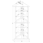 Meuble haut avec éclairage