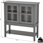Buffet moderne – 31,5 L x 11 la x 33 H