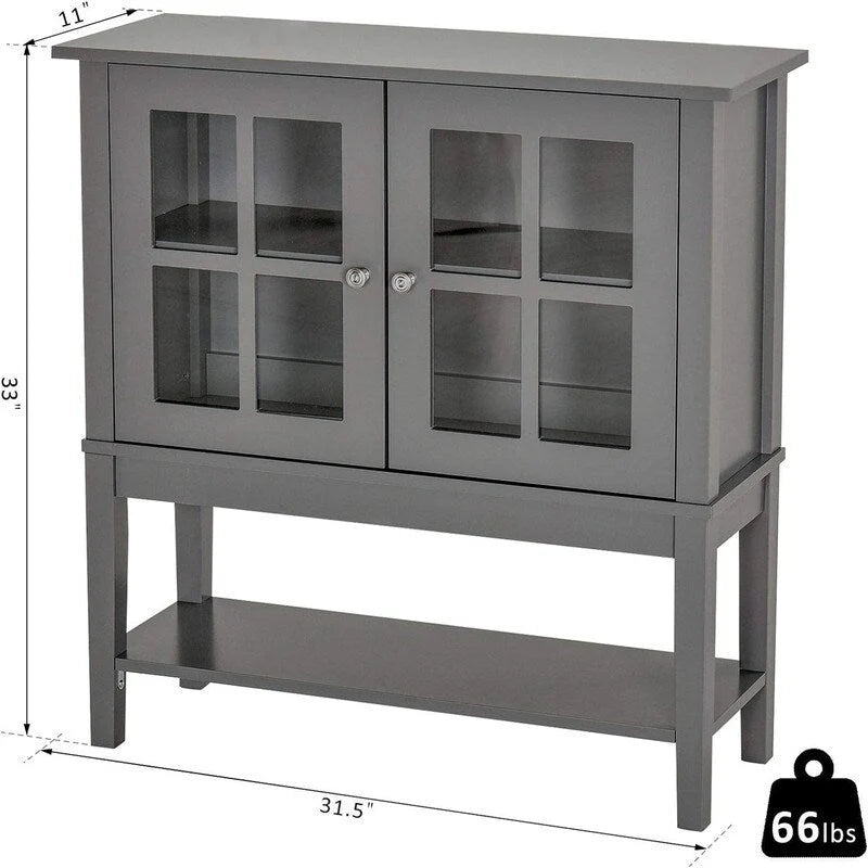 Buffet moderne – 31,5 L x 11 la x 33 H