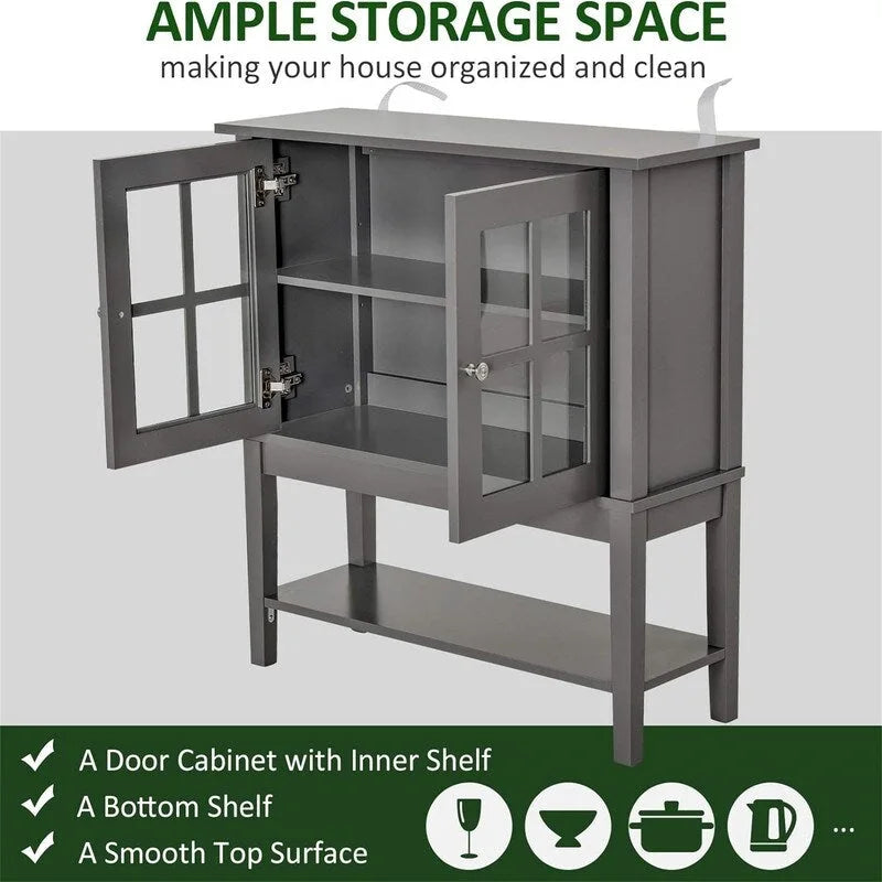 Buffet moderne – 31,5 L x 11 la x 33 H