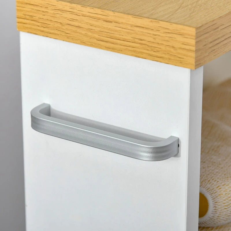 Meuble de salle de bain à roulettes