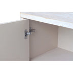 Buffet de style campagnard en bois à 3 portes