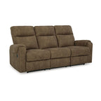 Canapé inclinable marron - 86 L x 40 P x 40 H