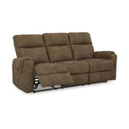 Canapé inclinable marron - 86 L x 40 P x 40 H