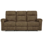 Canapé inclinable marron - 86 L x 40 P x 40 H