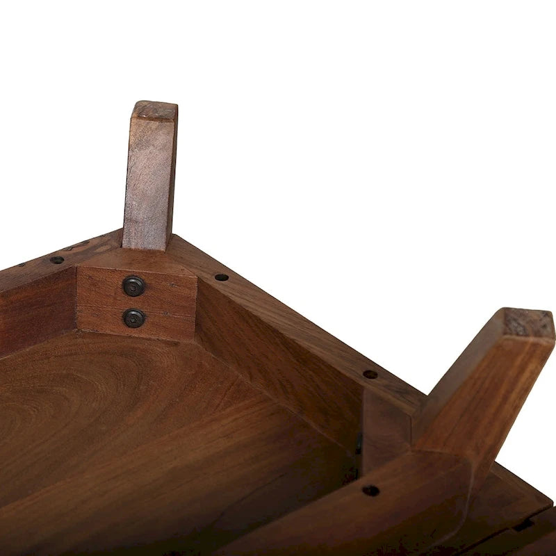 Buffet de salle à manger en bois à six tiroirs