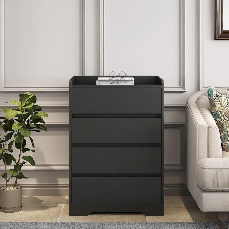 GEITIN Commode Armoire Moderne en Bois avec Cadre Robuste