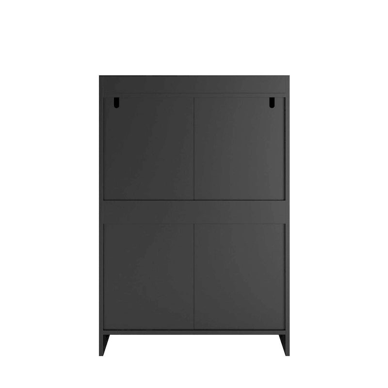 GEITIN Commode Armoire Moderne en Bois avec Cadre Robuste