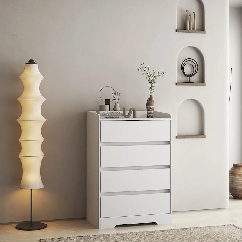 GEITIN Commode Armoire Moderne en Bois avec Cadre Robuste