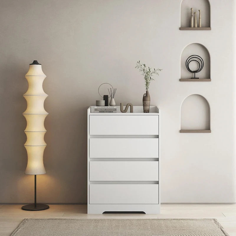 GEITIN Commode Armoire Moderne en Bois avec Cadre Robuste