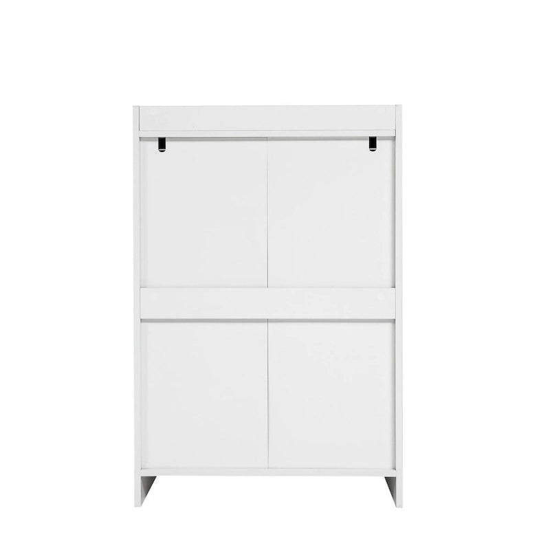 GEITIN Commode Armoire Moderne en Bois avec Cadre Robuste