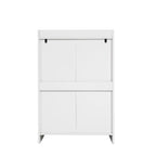 GEITIN Commode Armoire Moderne en Bois avec Cadre Robuste