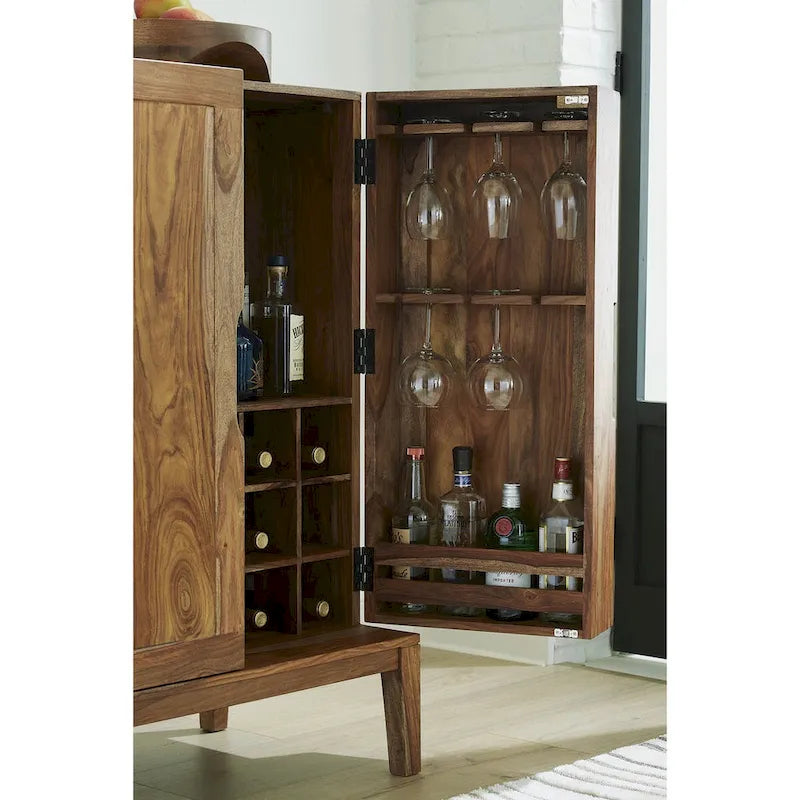 Meuble de bar marron Dressonni Signature Design by Ashley - 32 L x 20 P x 45 H