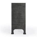 Bahut 3 portes en raphia 60 Chatham