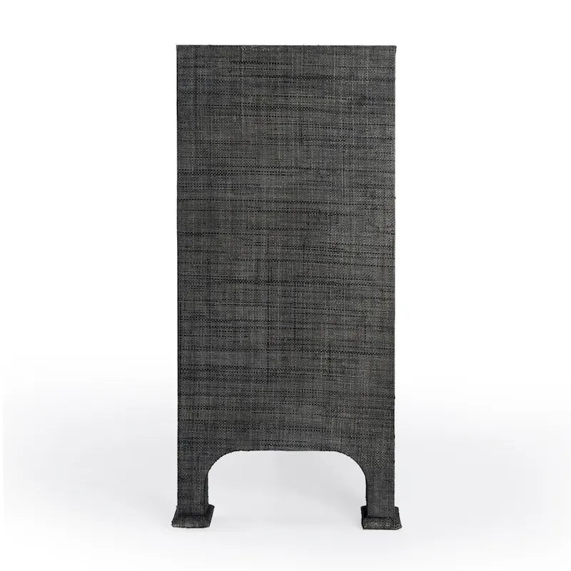 Bahut 3 portes en raphia 60 Chatham