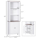 Meuble de rangement autoportant, Colonne de salle de bain, Buffet