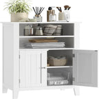 Cabinet with 2 Doors and Adjustbale Shelf - 11.8D x 19.7W x 36.4H