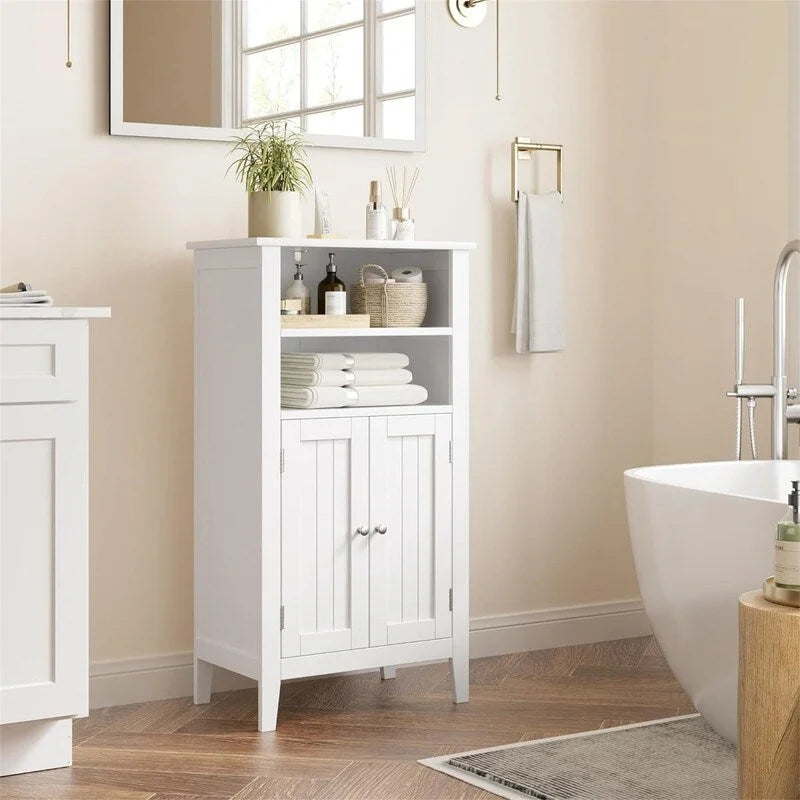Armoire avec 2 portes et étagère réglable - 30P x 50L x 92,5H cm