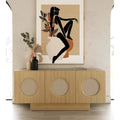 Buffet en chêne blanc moderne Nova Domus Oshana