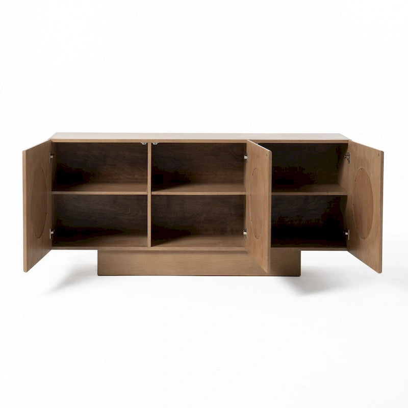 Buffet en chêne blanc moderne Nova Domus Oshana