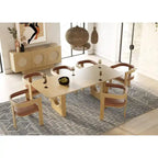 Buffet en chêne blanc moderne Nova Domus Oshana