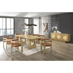 Buffet en chêne blanc moderne Nova Domus Oshana